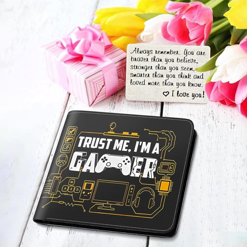 Mindow Boys Wallet for Kids, Teen Boy Soccer Wallets 9-12 8-10 8-12, Cool Novelty Leather Bifold Rfid Blocking Purse Coin Pocket Zipper Id Window for Children Men Male Youth Guys Birthday Christmas Gifts - Image 5